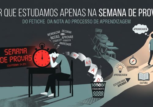 A TIRANIA DA SEMANA DE PROVA: ESTUDAMOS PARA APRENDER OU PARA PASSAR?